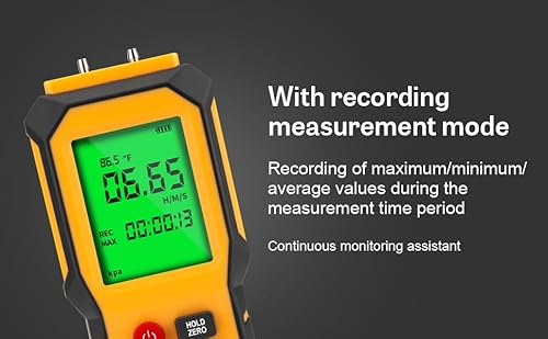 Yztmeter MT-1362 Yzt Meter Manometer Air Pressure Meter thumb #3