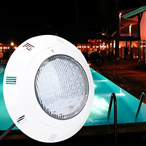 CHICIRIS Luces Subacuticas para Piscinas con Luz de Color de 40W 360 LED, Fabricadas con Carcasa de Plstico con Relleno de Resina, Adecuadas para Piscinas Frescas o saladas