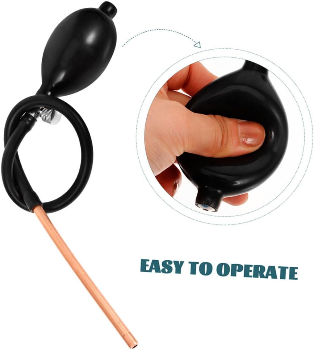Cabilock 3pcs Sugar Art Blowing Pump Sugar Tools Air Blower for Candy Fondant Decorations Baking Equipment