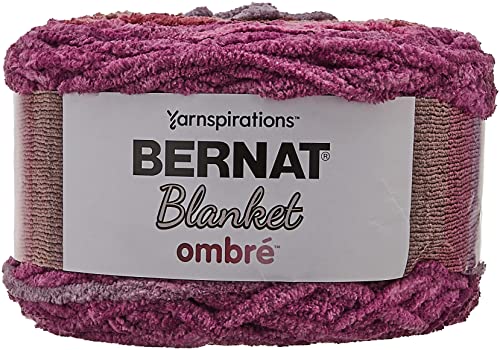 Image of Bernat Blanket yarn, Dusty Rose Ombre