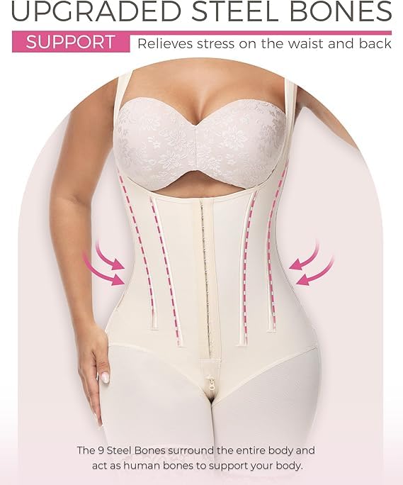 Image of M MYODRESS Fajas Colombianas Reductoras Y Moldeadoras Post Surgery Compression Shaping Girdles
