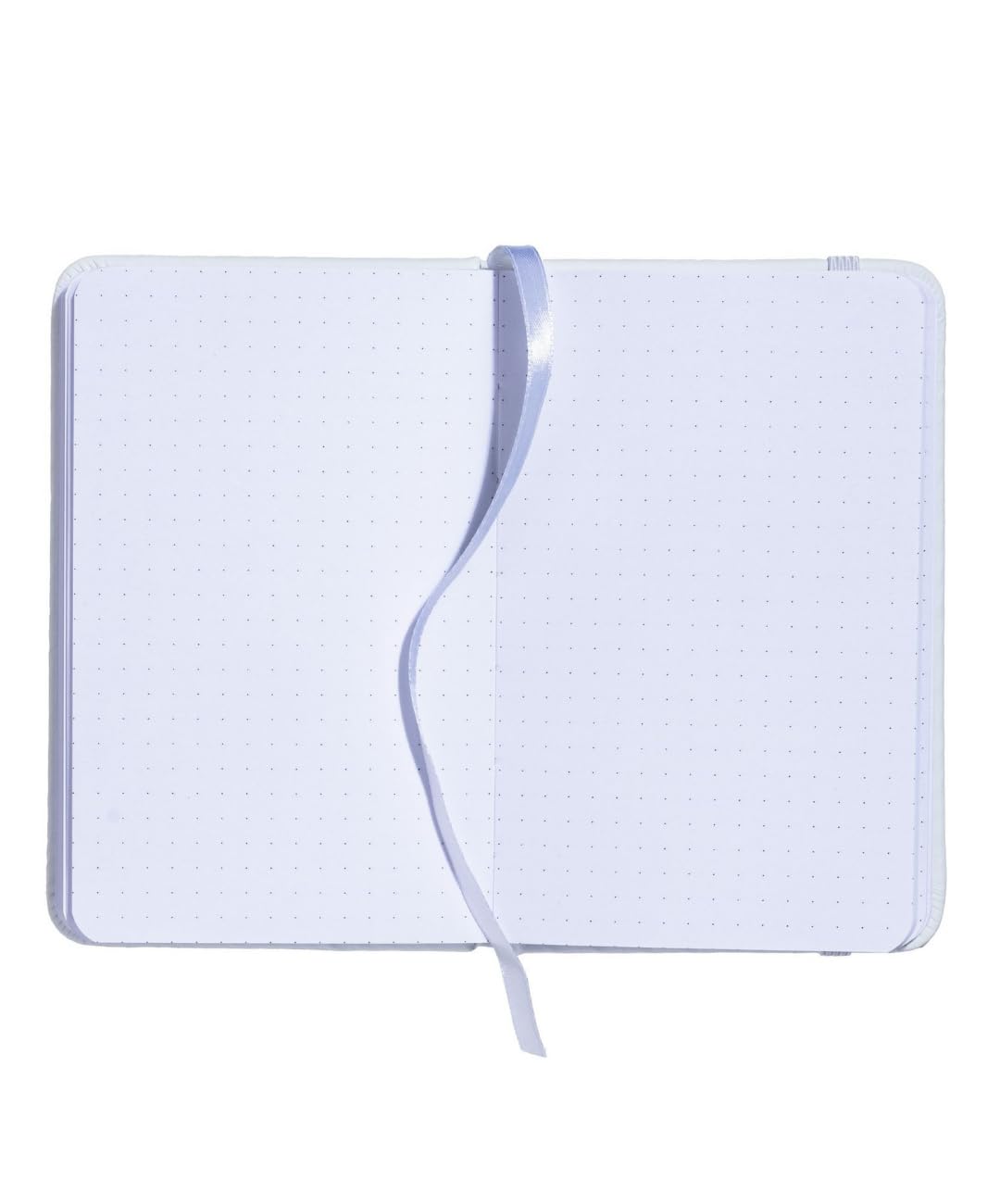 Set da 1, 5, 10, 15 pezzi Taccuino A6 Tascabile con Elastico in Similpelle - Mini Quaderno Appunti Pagine Bianche Puntinate (Dotted) - Disponibile in 8 colori (15, Bianco)