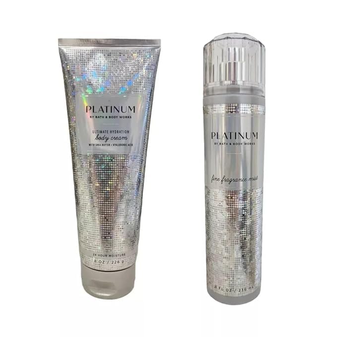 Platinum Body Cream and Fragrance Mist Duo Gift Set - Full Size
