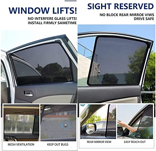 Pare soleil vitres latérales BMW X3 rideau occultant anti UV accessoire auto bébé - 4