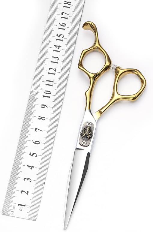 Hair Cutting Shears, 6 Inch Professional Salon Hairdressing Scissors Hair Scissors Barber Cutting Thinning Shears Set(