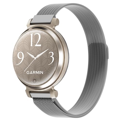 Correa Mesh Metal 14mm Compatible Garmin Lily 2 miniatura 2