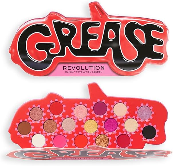 Revolution X Grease It's the Word Shadow Palette 18X0.01 oz (0.4g)