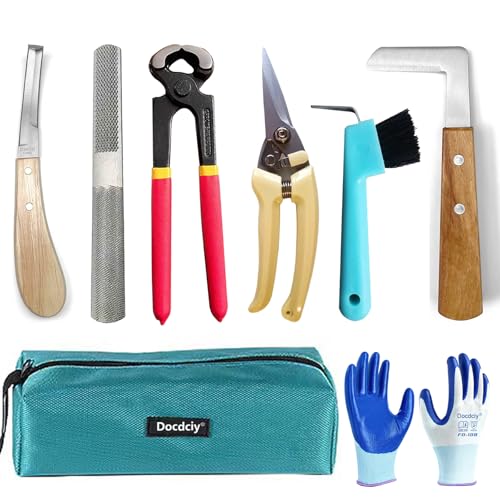 Image of 9 inch Farrier Tool Kit Goat Hoof Trimmers & Hoof Clippers Set