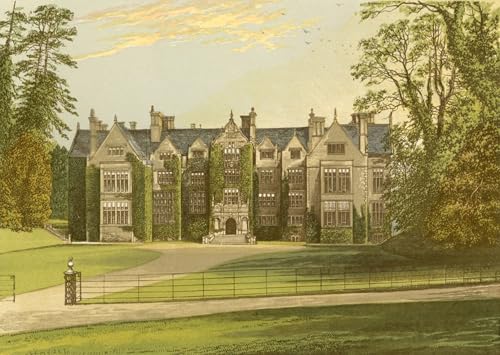 Alexander Lydon images abstraites et historiques de l'Abbaye de Wroxton