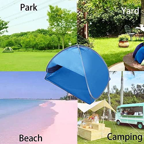 Hopbucan Mini Pets Beach Sun Shelter,Automatic Open Portable Waterproof Tent, for Beach Grass,Indoor,Outdoor Camping - Image 3