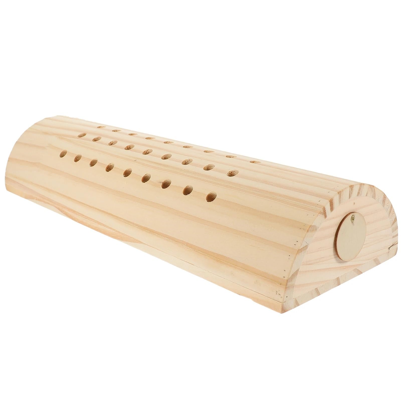 CQAHDSEVF Sauna Headrest Pillow, Strong Wood Sauna Headrest Comfort Neck Support Smooth Surface Secure Bench Home Spa Steam