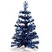 Produktbild HAB & GUT -XM092- künstlicher Weihnachtsbaum/Farbiger Tannenbaum BLAU - Höhe 60 cm