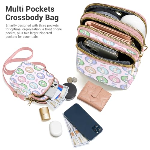 Image of YINHEXI Small Crossbody Bags for Women, Mini Cell Phone Wallet Purse, Shoulder Bag for Women and Men