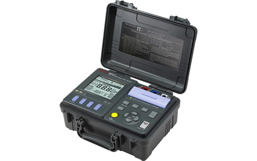 MGL MASTECH MS5215 Insulation Testers High Voltage Digital Insulation Resistance Tester Megometro 5000V 3mA Temp(-10-70C)(MS5215)