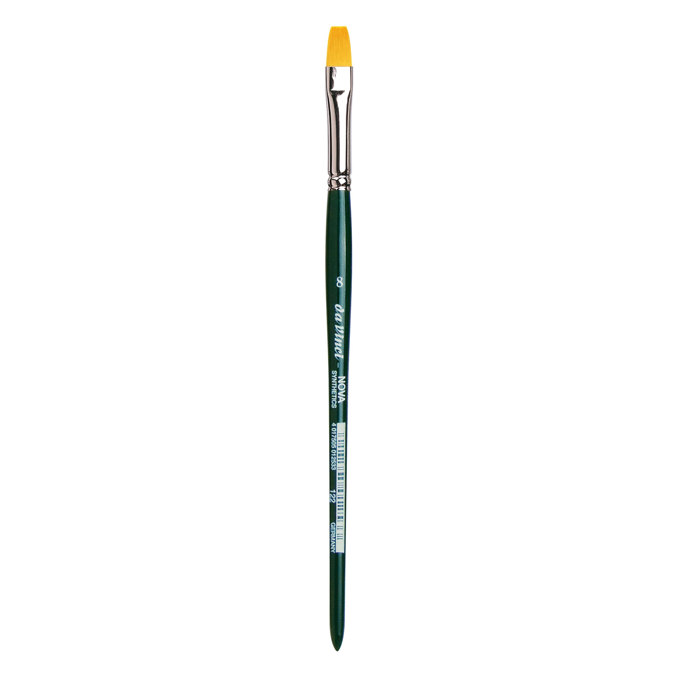 da Vinci Brushes Nova Series Hobby Flat Synthetic Paint Brush - Size 8.