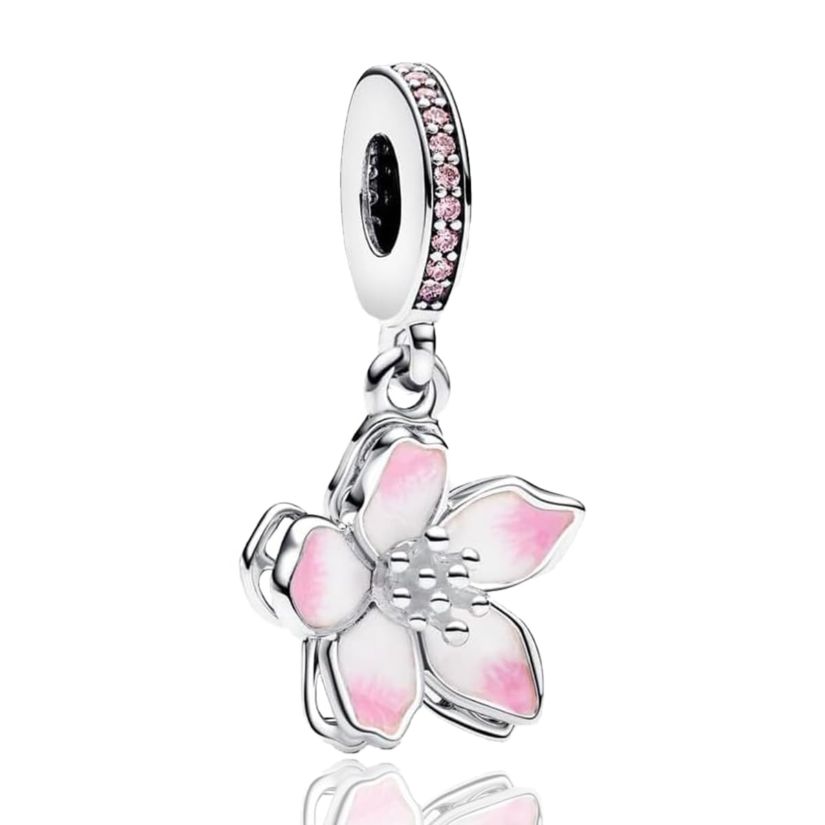 Hevdlt Familie, Freundschaft und Liebe Charm Anhänger | 925 Sterlingsilber mit 5A Zirkonia | Passend für europäische Armbänder und Halsketten | Eleganter Schmuck für Damen