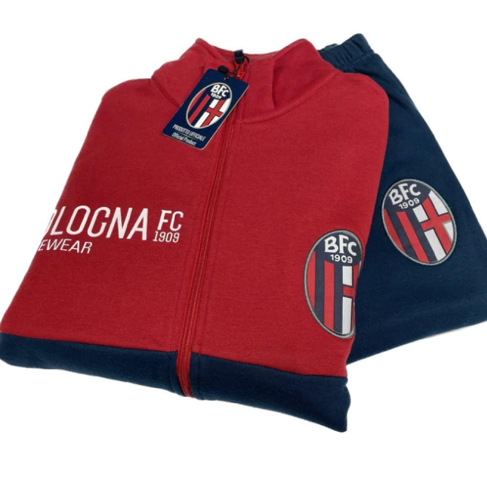 Tuta da Casa Completa del Bologna FC 1909 Ufficiale | Homewear Personalizzabili con Nome e Numero PS 41347-BS