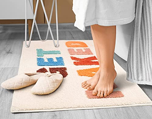 Uioiu Get Naked Bath Mat Cute Bathroom Rugs Pink Bath Mat For Bathroom Decor Funny Bath Mat Non Slip Thick Microfiber Bath Rug Machine Washable 31 X 20 Inch, Multicolor #TOP1