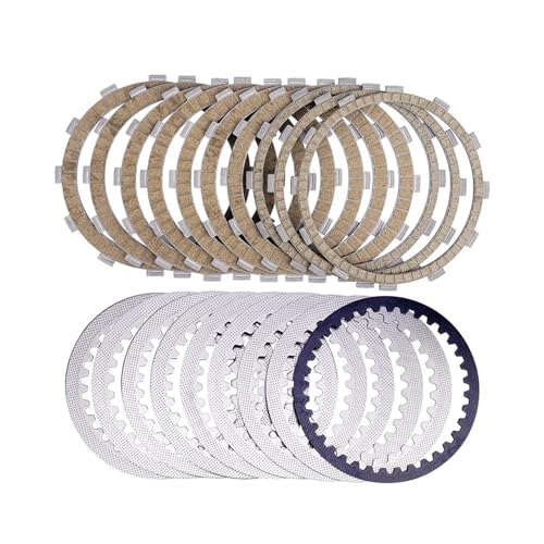 Kit disques d'embrayage moto en acier pour stopper le patinage des modèles Touring FLH