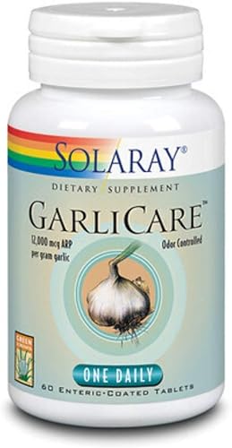 SOLARAY GarliCare, Tableta (Btl-Plástico) 12000mcg | 60ct