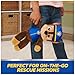 GUND PAW Patrol Official Chase Take Along Buddy Plush Toy, Premium Stuffed Animal for Ages 1 & Up, Blue/Brown, 13”