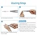 Pinkiou 5RL Disposable Permanenet Makeup Pigment Cartridges Stainless Steel Sterile Eyebrow Tattoo Needles for Tattoo Machine Pen (Pack of 10)