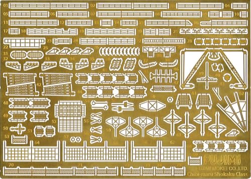 フジミ模型 ちび丸Gupシリーズ No.8 ちび丸 翔鶴・瑞鶴 専用エッチングパーツ ちび丸GUP-8