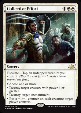 Magic The Gathering - Collective Effort (017/205) - Eldritch Moon