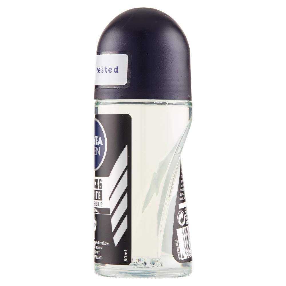 Nivea Black & White Invisible Original Dezodorant 6 x 50 ml