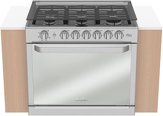 Mabe Estufa gas 80cm inoxidable (MAOC80280CI2) : Amazon.com.mx: Hogar y  Cocina