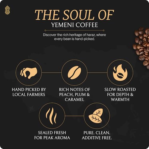 Harazi Royal Coffee Beans – Premium Yemeni Micro-Lot 4 oz miniatura 4