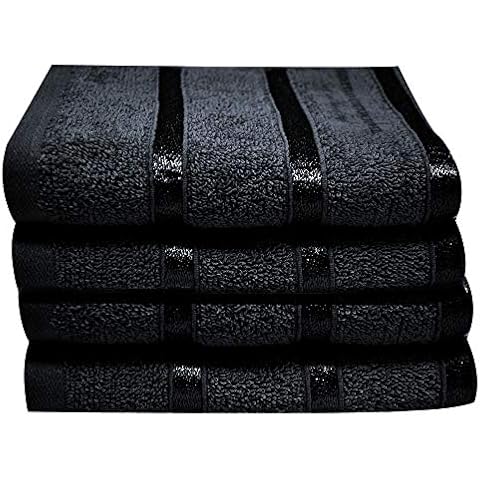 Towelogy® Juego de toallas de mano de algodón egipcio 100 % de 500 g/m², ultrasuaves y absorbentes, multiusos Cover