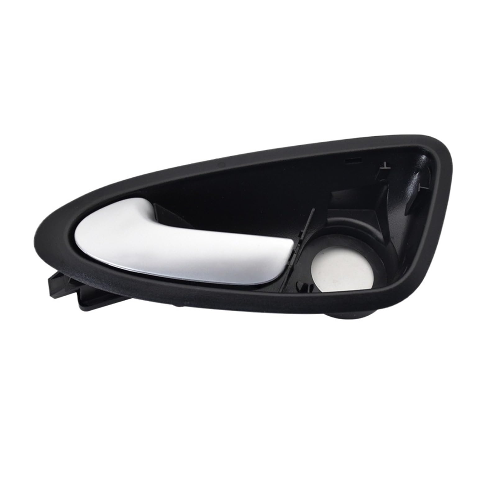 Rynvrncoe Matte Silver Fl Car Door Handle For Seat For Ibiza 6J 2010-2022 6J1 837 113A 6J1 837 114A Auto Parts Car Interior Door Handle Left Or Right(Matte Silver Fl)