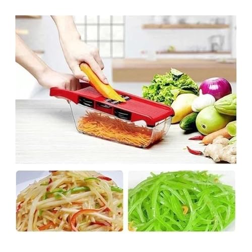 Cortadora y ralladora de verduras de acero inoxidable miniatura 6