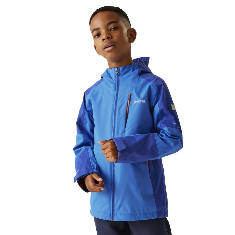 Regatta Girls Calderdale III Full Zip Waterproof Coat