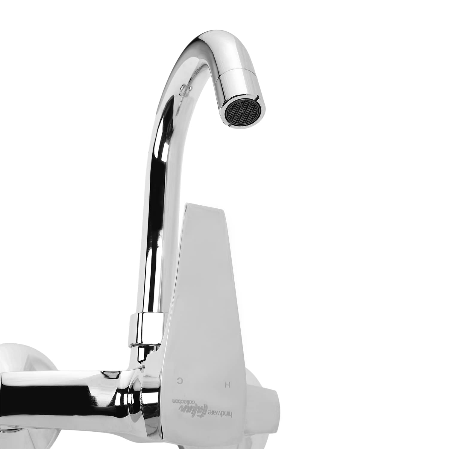 Hindware Avior Sink Mixer - Brass & Chrome Finish -4