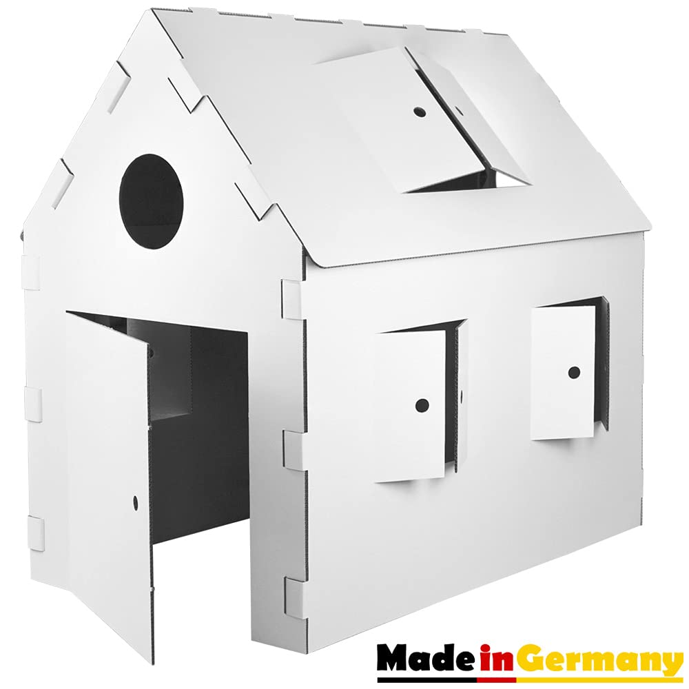 Kingpower 3D Bambini Casa di Cartone Playhouse