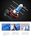 ToAUTO 2 X H8 35W 12V Car Headlight Lamp Halogen Light Super Bright Fog Xenon Bulb White