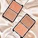 Catrice Butter Like Bronze & Contour Palette | 2-in-1 Ultra-Blendable Bronzer & Contour Duo | Buttery Powder Texture | Vegan & Cruelty Free (010 | Born To Shape)