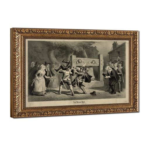 Impression sur toile Salem WCYB 40x60 cm pour decoration murale