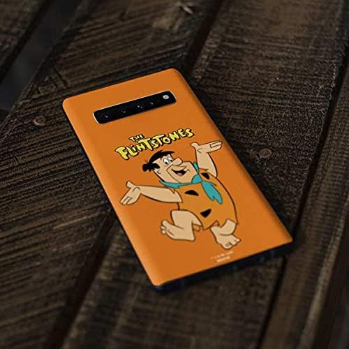 Skinit Decal Phone Skin Compatible with Samsung Galaxy S10 - Officially Licensed Warner Bros Fred Flintstone Design