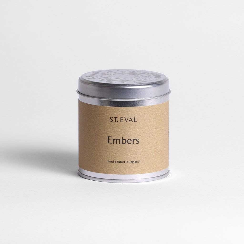 St Eval Scented Tin Candle Embers Amazon.co.uk Home & Kitchen