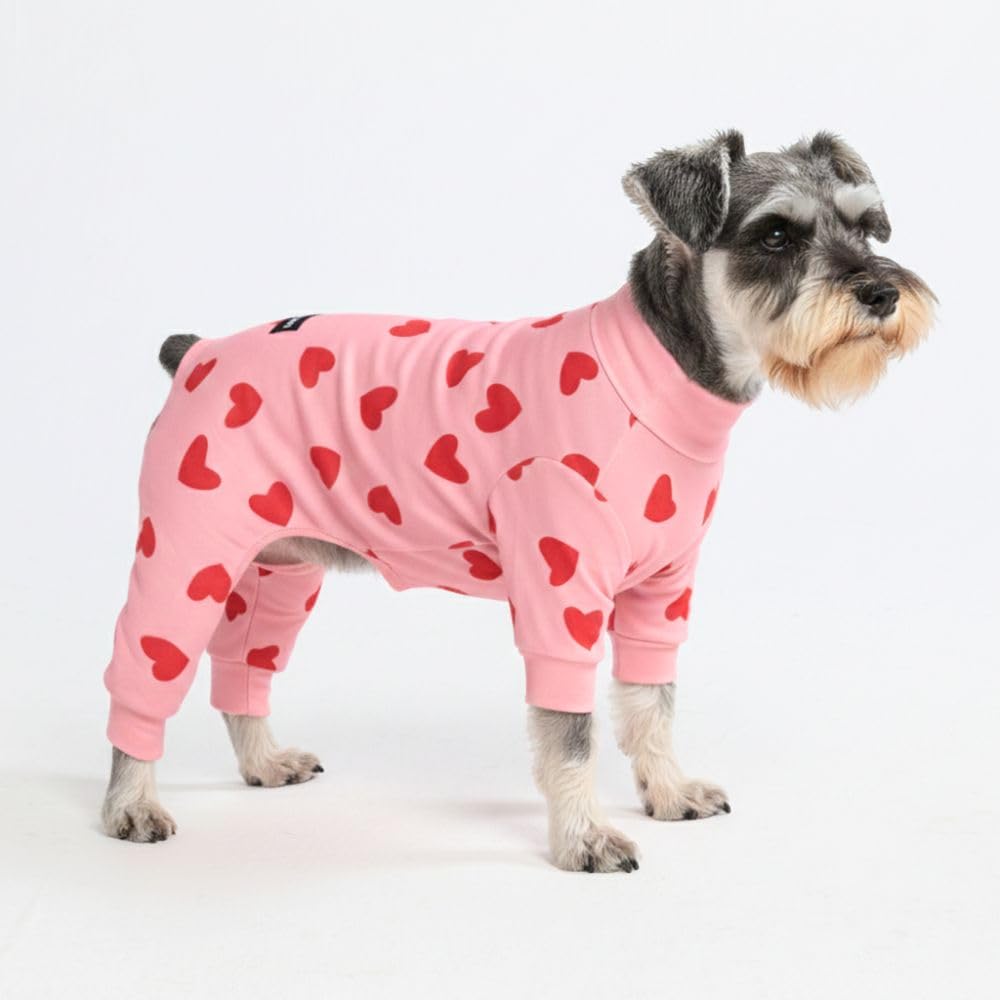 Spark Paws Dog Pajamas - Stretch Onesie Recovery Full Leg Surgery Suit PJS