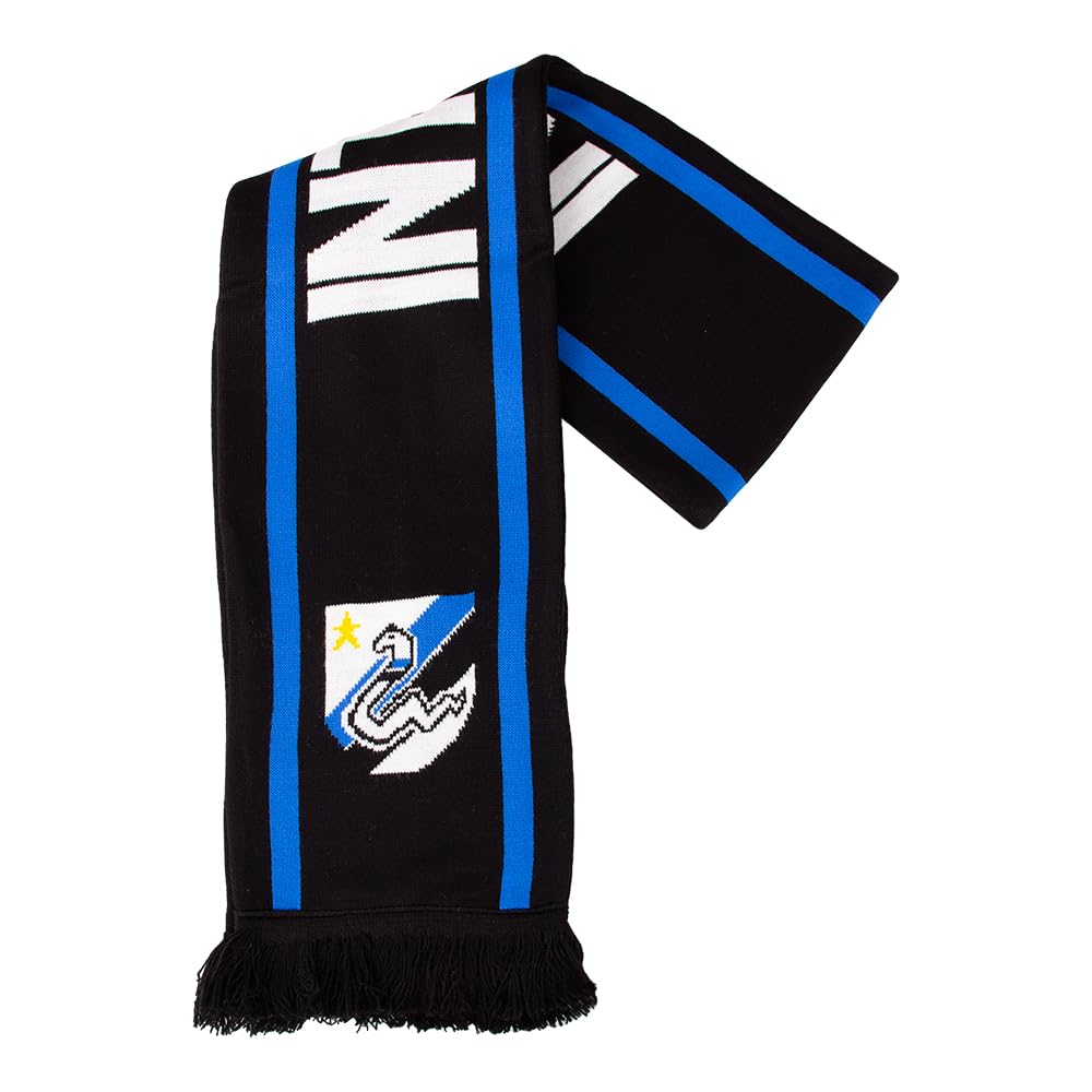 Inter Acrylic Taper Collection Plain Adult Scarf, Black, One Size