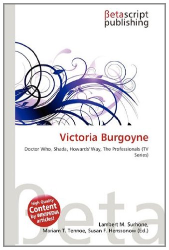 Victoria Burgoyne: Doctor Who, Shada, Howards' Way, The Professionals (TV Series)
