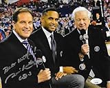 Jim Nantz CBS Sports signed NCAA Basketball 8x10 photo autographed JSA - Autographed College Photos