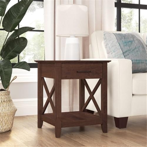 Pemberly Row PR-4753-2250272 Farmhouse Engineered Wood End Table thumb #1