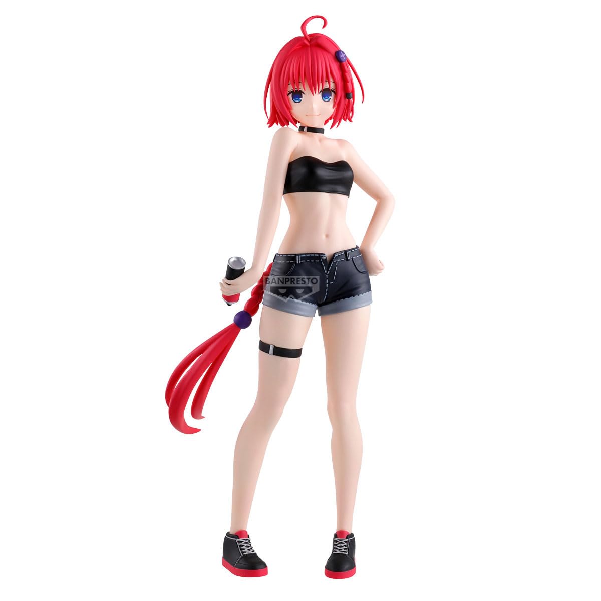 Banpresto MEA Kurosaki To Loveru Darkness Action Figure - Glitter&Glamours 22 cm - PZ69747P Multicolor - Collectible Figure - Ideal for Anime Fans