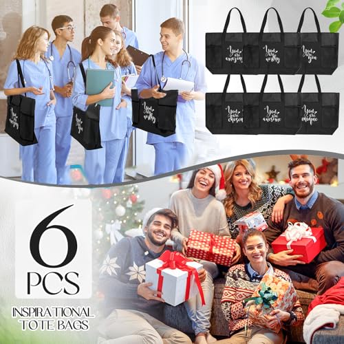 6 Bolsas Tote Regalo Aprecio Empleado para Mujer Oficina miniatura 7