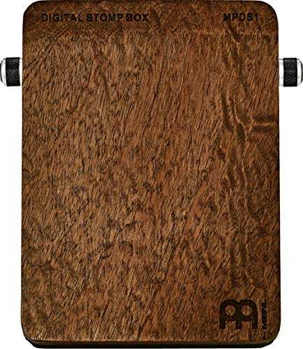 Digital Stomp Box For Multi-Instrumentalists With Active Piezo Pickup — Create Rhythmic Patterns — 5 Programmed Samples Plus 1 Custom, Features Mahogany Body And Quarter-Inch Input/Output Jacks #TOP4